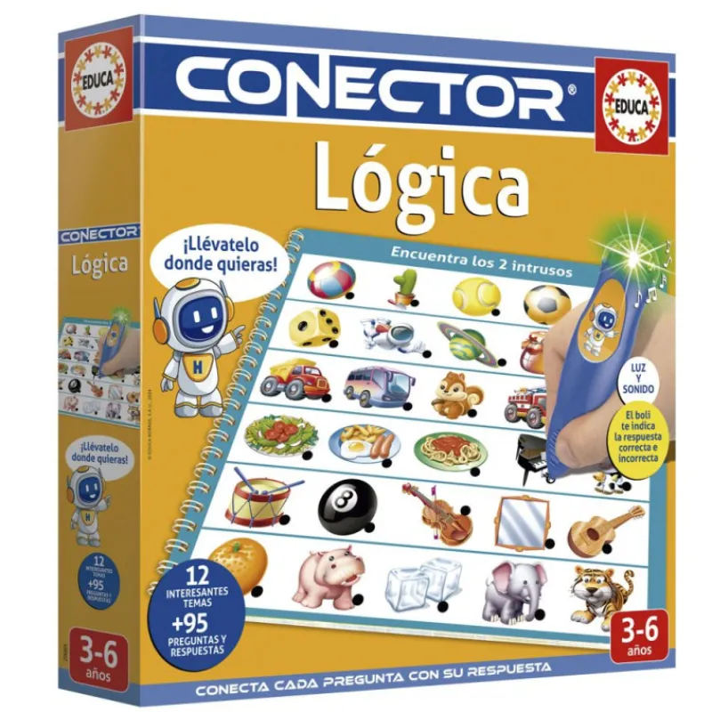 Otras marcas Educa Conecto Lógica Juego Educativo> Juegos De Mesa