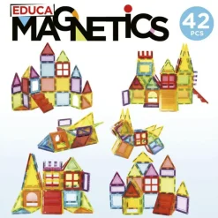 Otras marcas Educa Magnetics Juego Educativo de Construcción 3D 42 Piezas><noscript><img width=