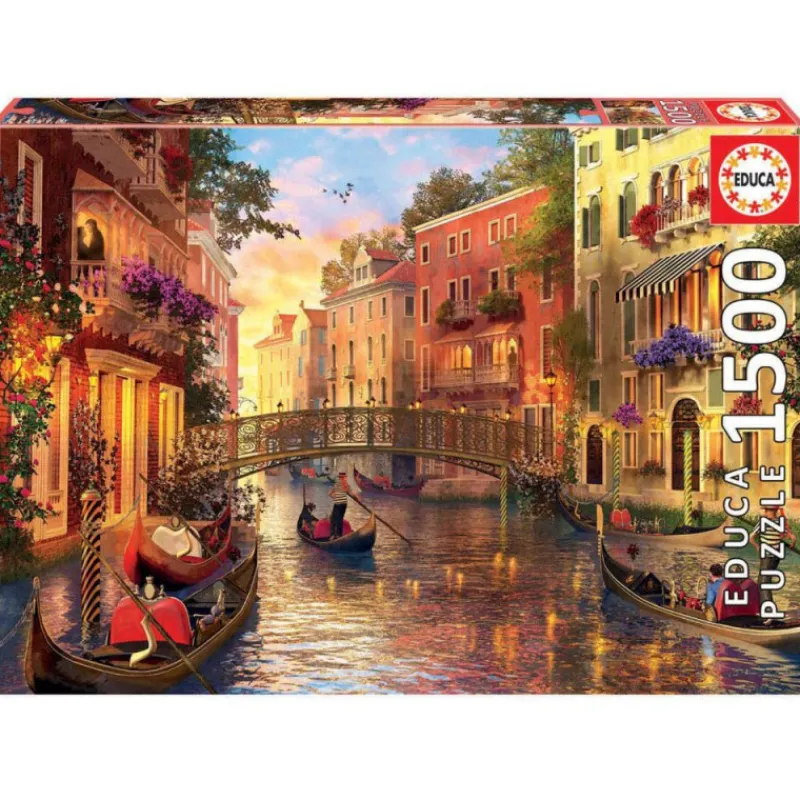 Otras marcas Educa Puzzle 1500 Piezas Atardecer en Venecia - 17124> Puzzles