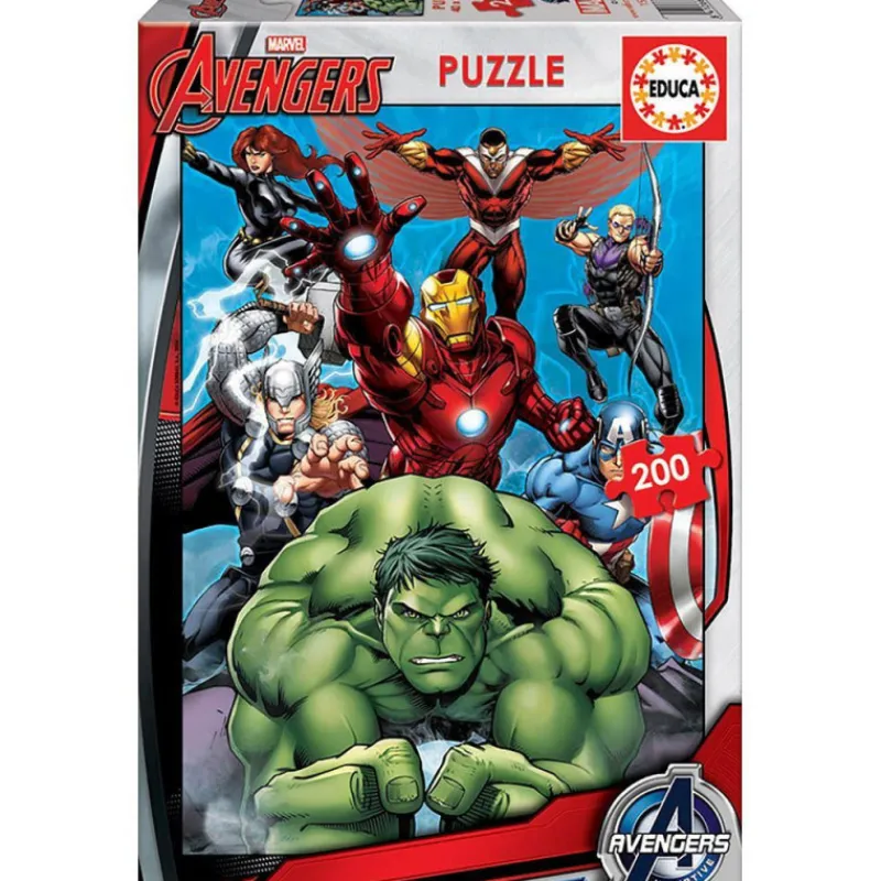 Capitan america Educa Puzzle 200 Piezas Avengers - 15933> Puzzles