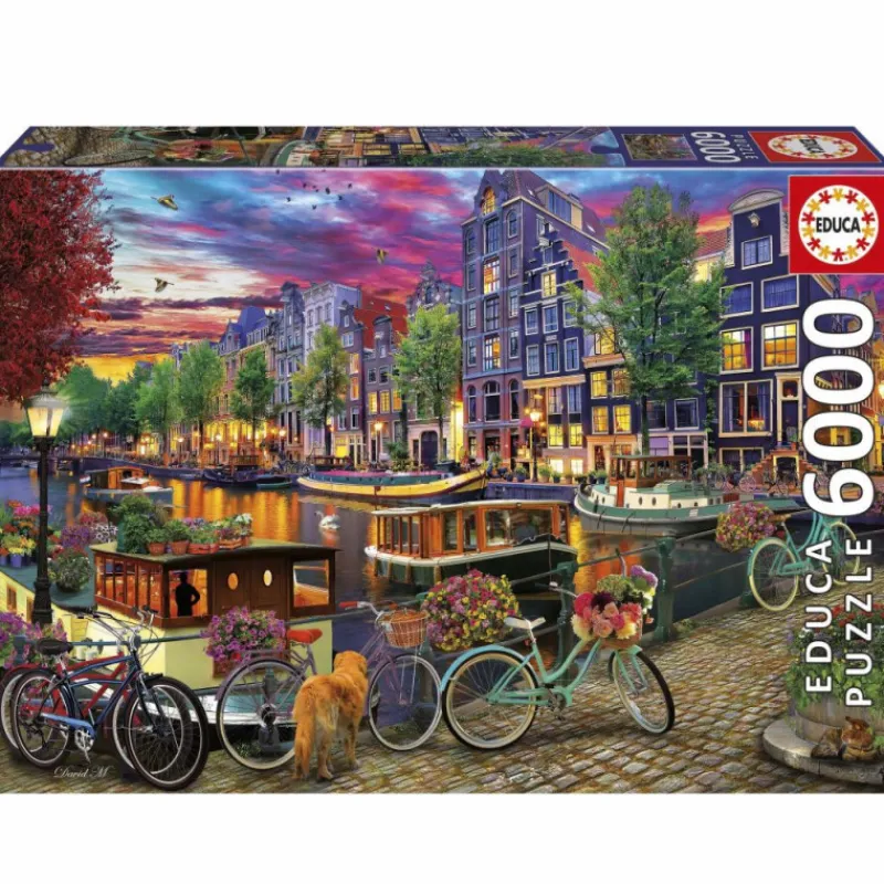 Otras marcas Educa Puzzle 6000 Piezas Bicicletas en Amsterdam - 20330> Puzzles
