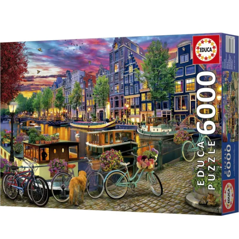 Otras marcas Educa Puzzle 6000 Piezas Bicicletas en Amsterdam - 20330> Puzzles