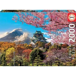 Otras marcas Educa Puzzle 2000 Piezas Castillo de Osaka Japón - 19276> Puzzles