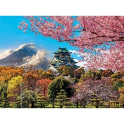 Otras marcas Educa Puzzle 2000 Piezas Castillo de Osaka Japón - 19276> Puzzles