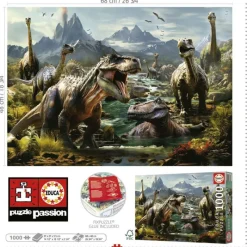 Otras marcas Educa Puzzle 1000 Piezas Dinosaurios Feroces - 19924><noscript><img width=