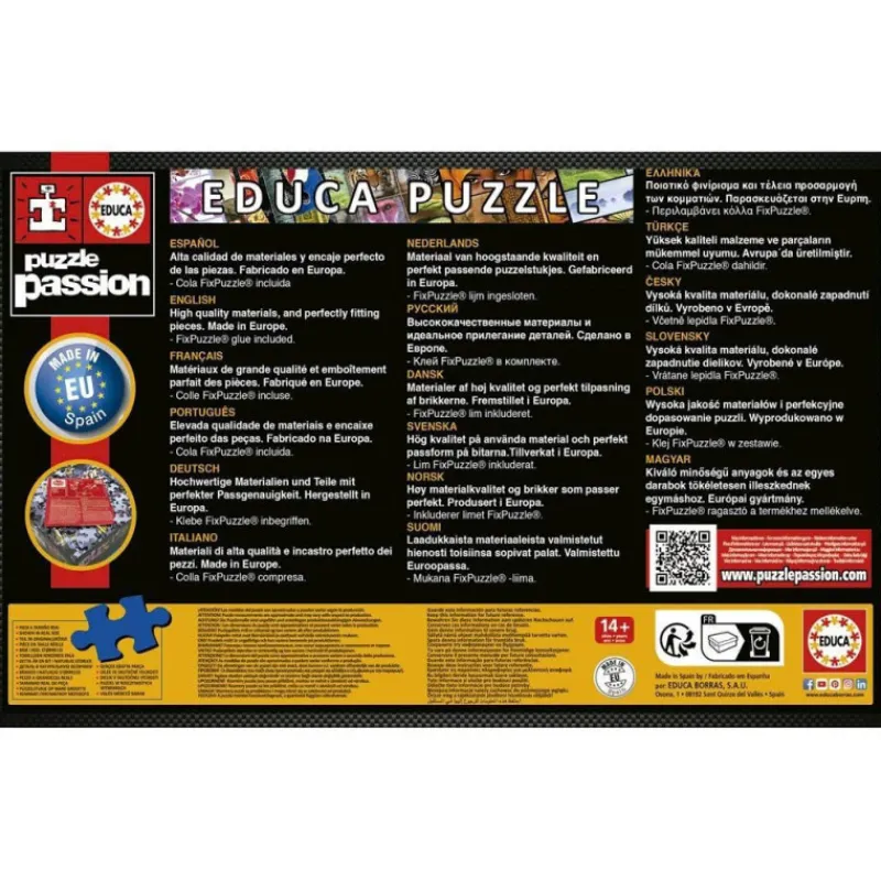 Otras marcas Educa Puzzle 1000 Piezas Dinosaurios Feroces - 19924> Puzzles