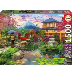 Otras marcas Educa Puzzle 1500 Piezas Jardín Japonés - 19937> Puzzles