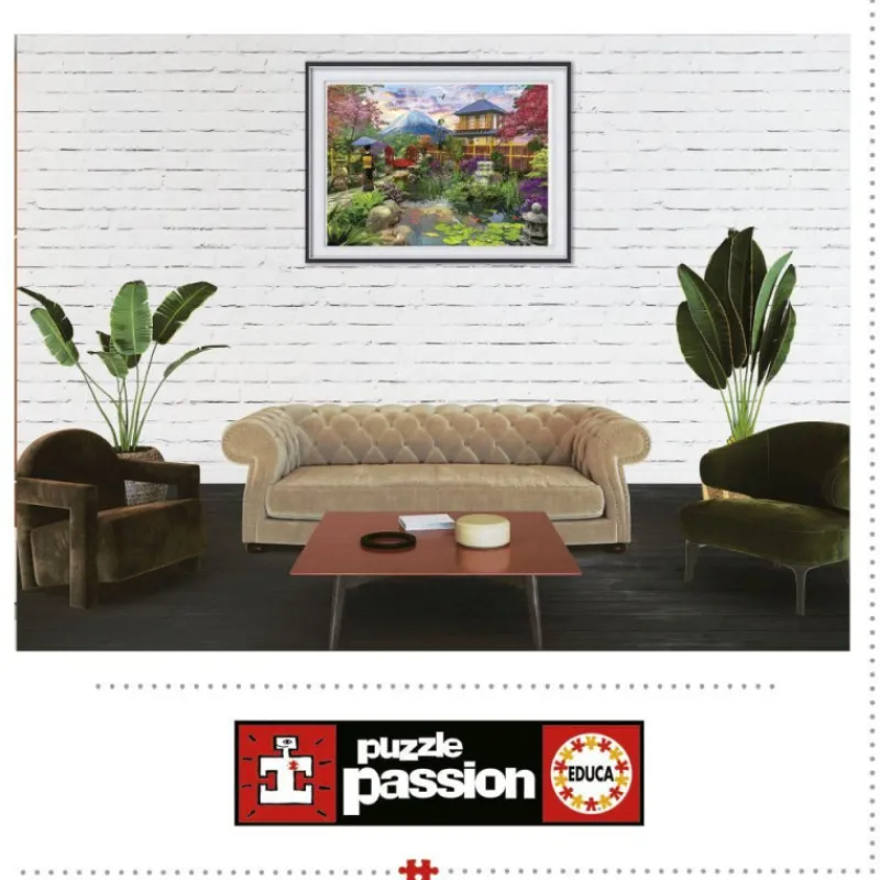 Otras marcas Educa Puzzle 1500 Piezas Jardín Japonés - 19937> Puzzles