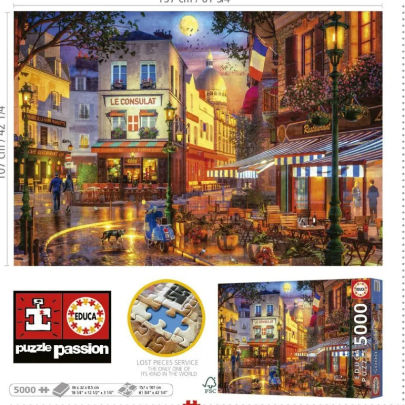 Otras marcas Educa Puzzle 5000 Piezas Le Consultant - 19950> Puzzles
