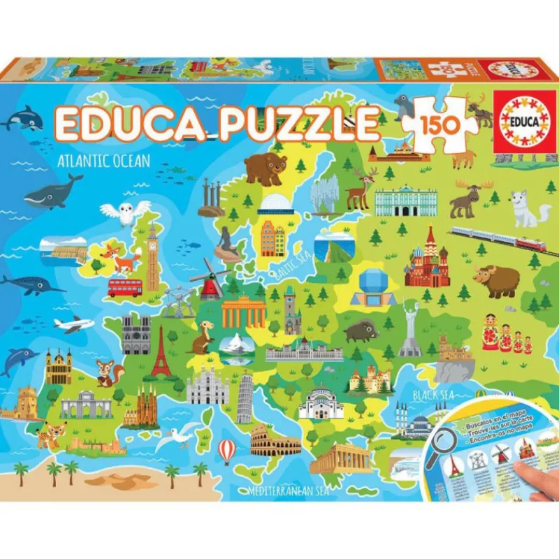 Otras marcas Educa Puzzle 150 Piezas Mapa Europa - 18607> Puzzles