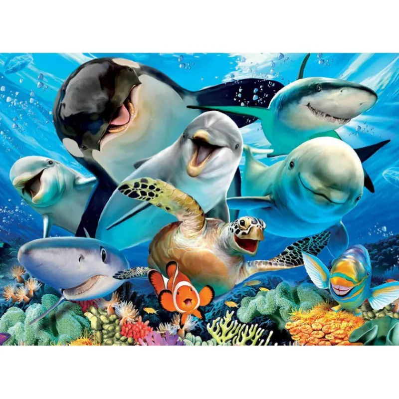 Otras marcas Educa Puzzle 100 Piezas Selfie Bajo el Agua - 18062> Puzzles