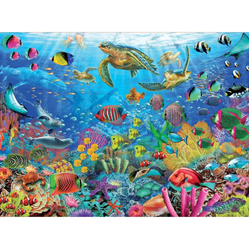 Otras marcas Educa Puzzle 1000 Piezas Tortugas en el Paraíso - 19266> Puzzles
