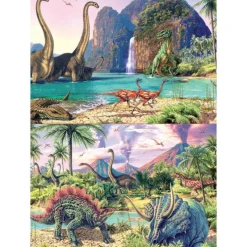 Otras marcas Educa Puzzle 2 x 100 Piezas Dino World - 15620> Puzzles
