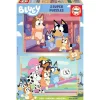 Bluey Educa Puzzle Madera 2 x 25 Piezas - 19407> Puzzles