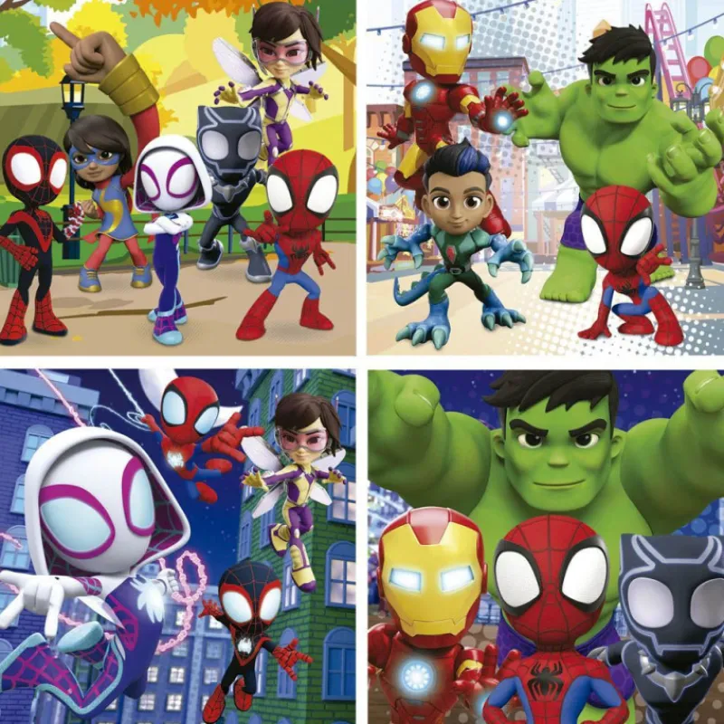 Spidey and his amazing friends Educa Puzzle Progresivo 6-9-12-16 Piezas en Maleta - 19580> Puzzles