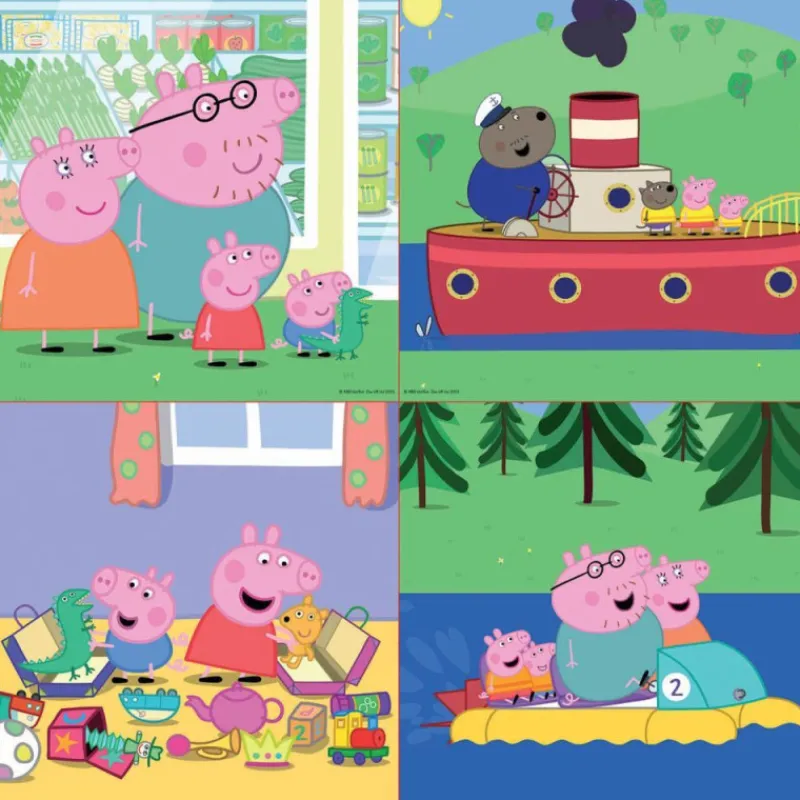 Peppa pig Educa Puzzle Progresivo 6-9-12-16 Piezas - 15918> Puzzles