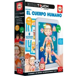Juguettos Educa Touch Junior Aprendo... Cuerpo Humano> Juegos De Mesa