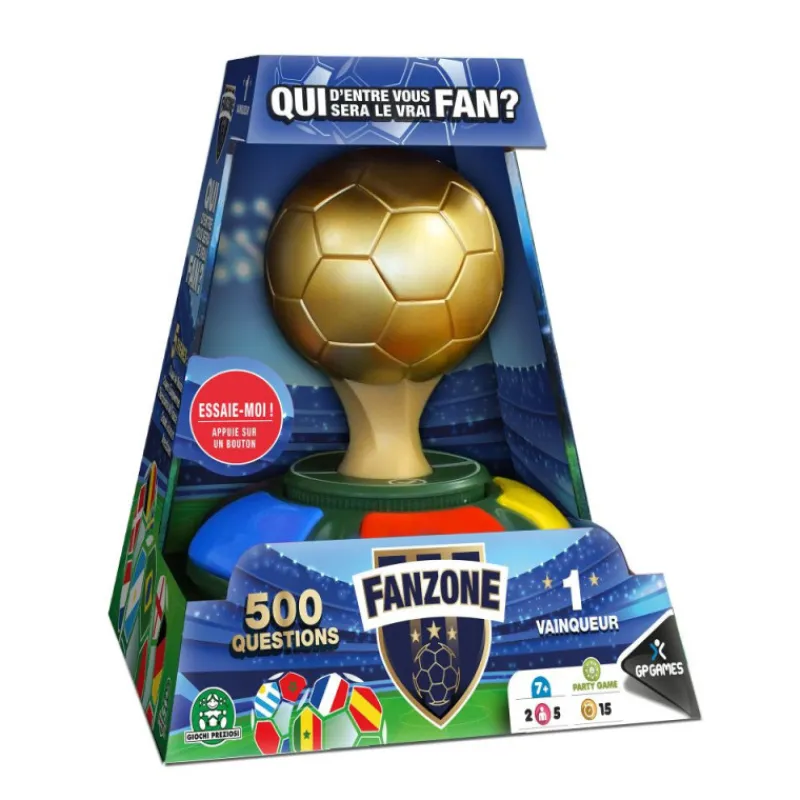 Otras marcas Fanzone Juego de Mesa 500 Preguntas de Fútbol> Juegos De Mesa