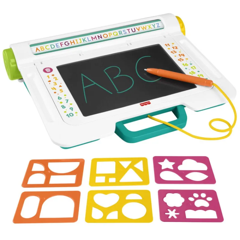 Fisher price Fisher-Price Escritorio Aprende y Garabatea Pizarra con Pantalla LCD> Creativos