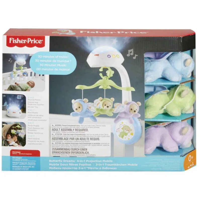 Fisher price Fisher-Price Móvil Ositos Voladores> Primera Infancia