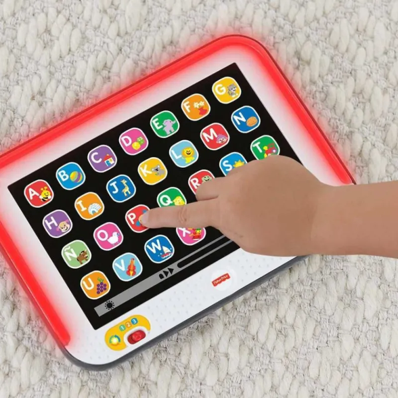 Fisher price Fisher-Price Ríe y Aprende Mi Primera Tableta Juego Electrónico y Educativo> Primera Infancia