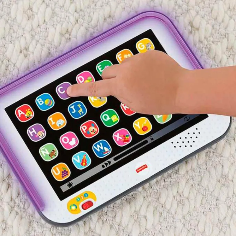Fisher price Fisher-Price Ríe y Aprende Mi Primera Tableta Juego Electrónico y Educativo> Primera Infancia