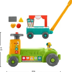 Fisher price Fisher-Price Ríe y Aprende Tractor 4 en 1 Correpasillos><noscript><img width=