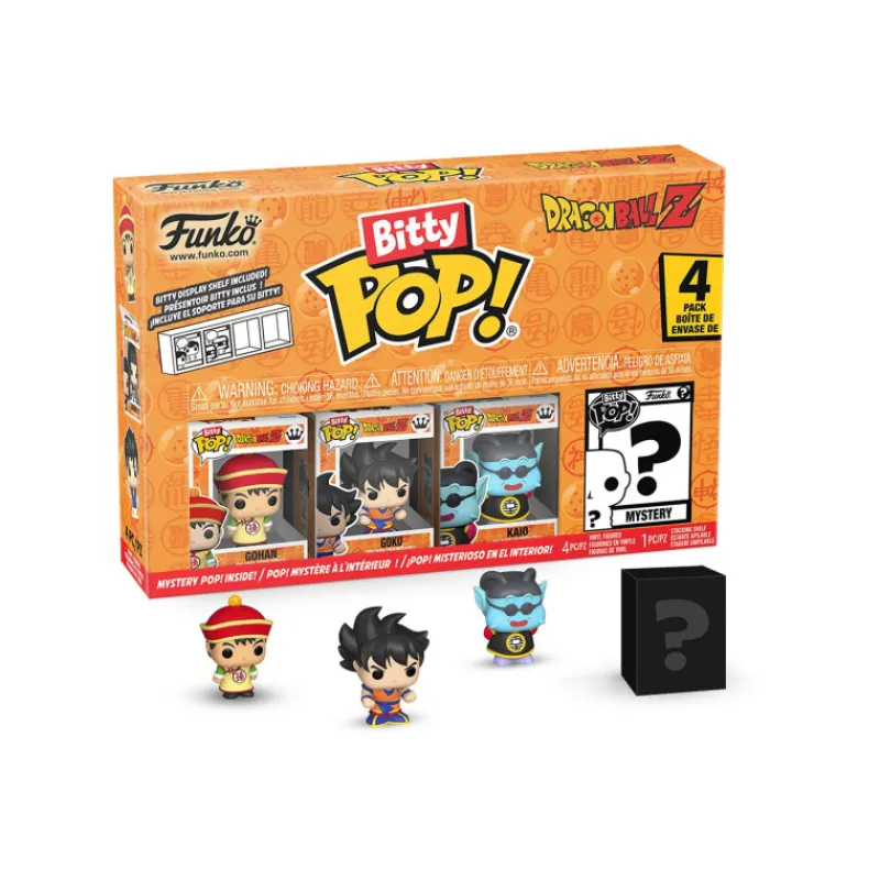 Funko Bitty Pop! Dragon Ball Z Pack 4 Figuras de Vinilo Varios Modelos> Fan Zone|Figuras Acción