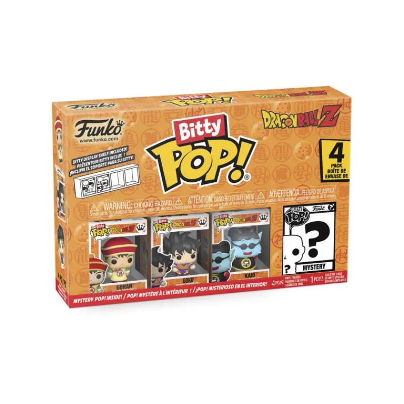 Funko Bitty Pop! Dragon Ball Z Pack 4 Figuras de Vinilo Varios Modelos> Fan Zone|Figuras Acción