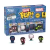 Funko Bitty Pop! Marvel Pack 4 Figuras de Vinilo Miles Morales> Fan Zone|Figuras Acción