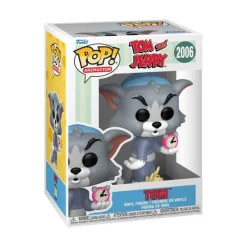 Funko Pop! Animation Tom and Jerry Figura de Vinilo Tom> Fan Zone|Figuras Acción