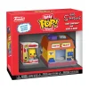 Funko Pop! Bitty Town The Simpsons Figura de Vinilo Bart Simpson y Kwik-e-Mart> Fan Zone|Figuras Acción