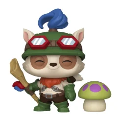 Funko Pop! Games League of Legends Figura de Vinilo Teemo con Champiñón> Fan Zone|Figuras Acción