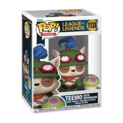 Funko Pop! Games League of Legends Figura de Vinilo Teemo con Champiñón> Fan Zone|Figuras Acción