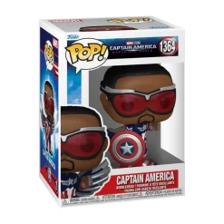 Funko Pop! Marvel Capitán América Brave New World Figura de Vinilo Capitán América> Fan Zone|Figuras Acción