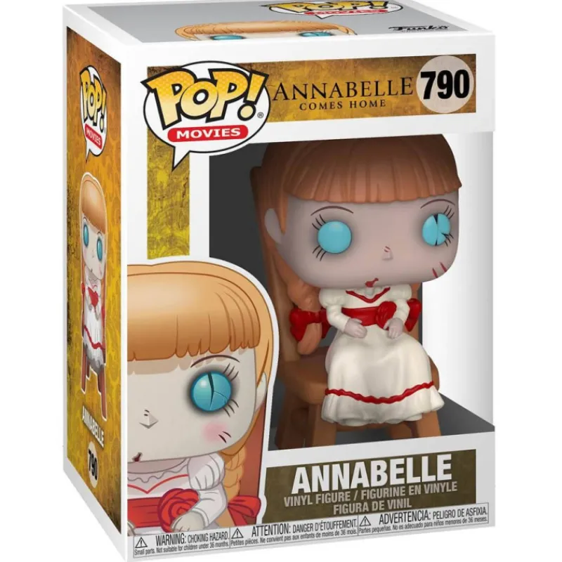 Funko Pop! Movies Anabelle Vuelve a Casa Figura Vinilo Anabelle Sentada en Silla> Fan Zone|Figuras Acción