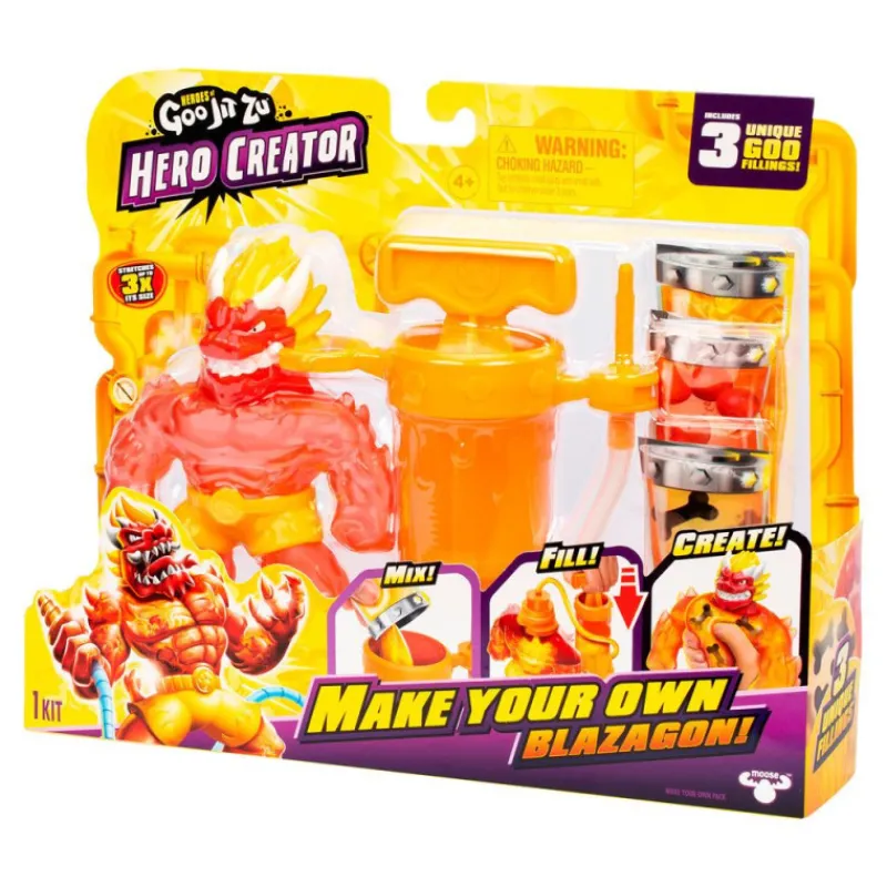 Goo jit zu Hero Creator Blazagon> Figuras Acción