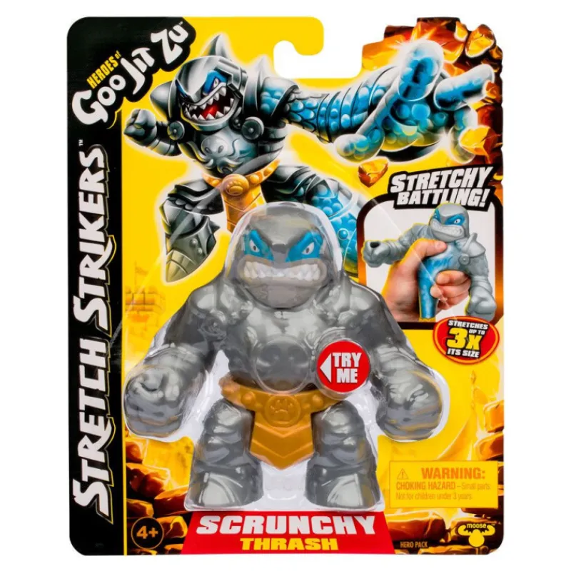 Goo jit zu Heroes Strech Strikers Scrunchy Thrash> Figuras Acción