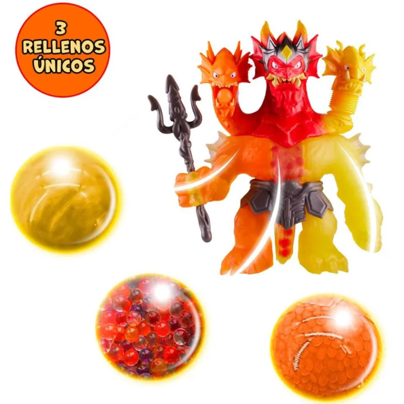 Goo jit zu King Hydra Lava Fury> Figuras Acción