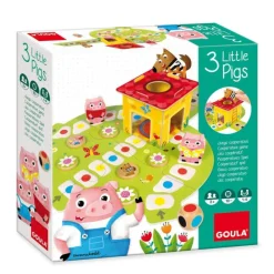 Otras marcas Goula Los 3 Cerditos Juego de Mesa Cooperativo> Juegos De Mesa