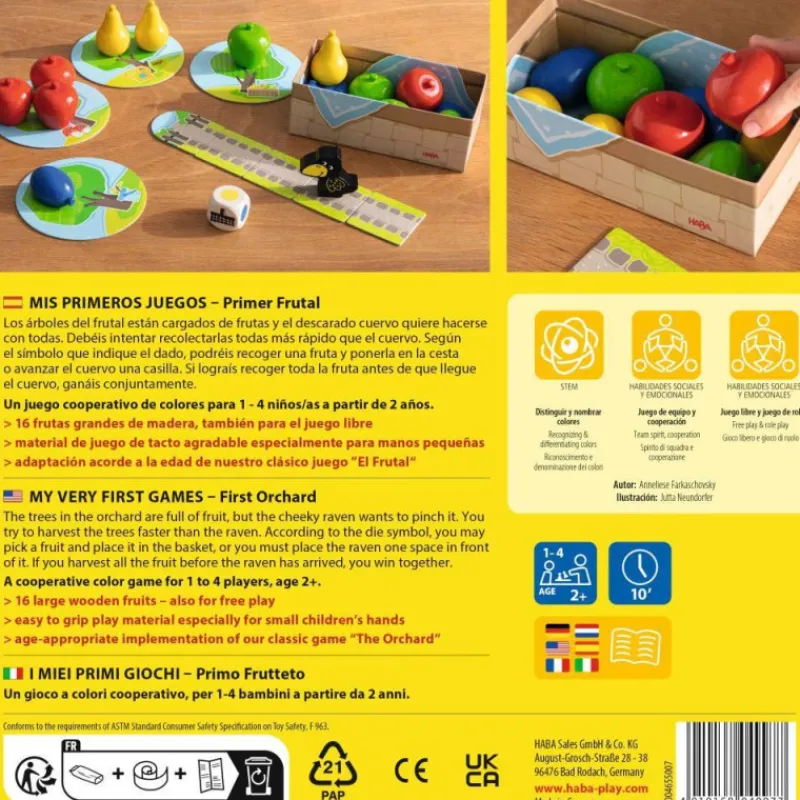 Otras marcas Haba Mis Primeros Juegos Primer Frutal Juego de Mesa Infantil> Juegos De Mesa