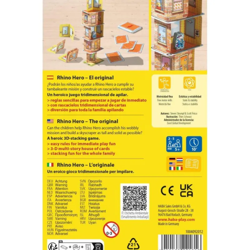 Otras marcas Haba Rhino Hero Juego de Mesa> Juegos De Mesa
