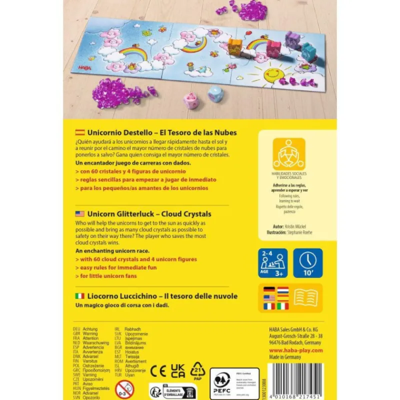 Otras marcas Haba Unicornio Destello El Tesoro de las Nubes Juego de Mesa> Juegos De Mesa