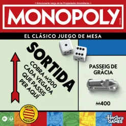Hasbro gaming Hasbro Games Monopoly Classic Rfresh Barcelona Juego de Mesa> Juegos De Mesa