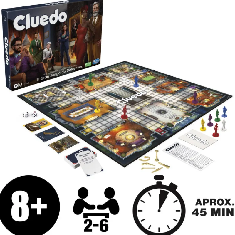 Hasbro gaming Cluedo Juego de Mesa> Juegos De Mesa