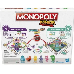 Hasbro gaming Monopoly Junior 2 Juegos en 1 Juego de Mesa><noscript><img width=