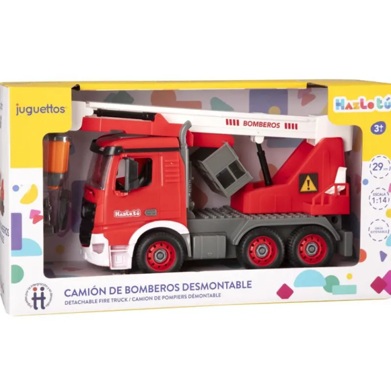 Hazlo tu Hazlo Tú Camión De Bomberos Desmontable> Construcción