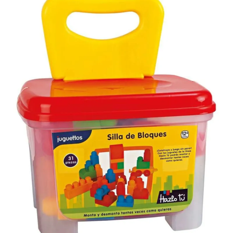 Hazlo tu Hazlo Tú Silla de Bloques 31 Piezas> Construcción