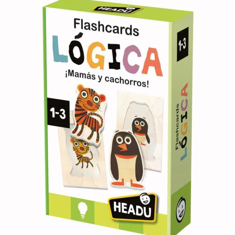 Otras marcas Headu Flashcards Lógica ¡Mamás y Cachorros!> Juegos De Mesa