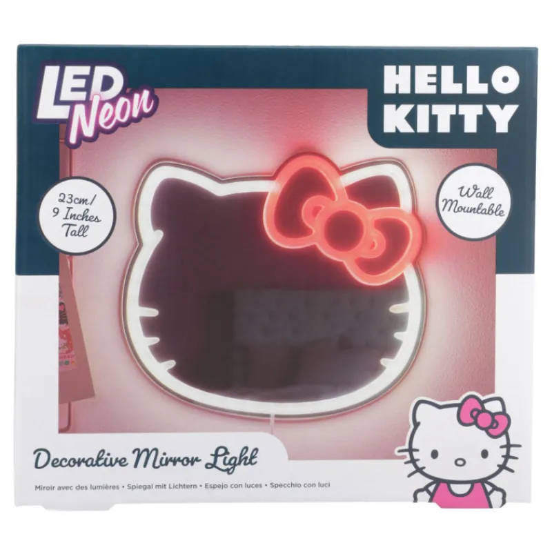 Hello Kitty Luz Led Neón para Espejo> Imitación